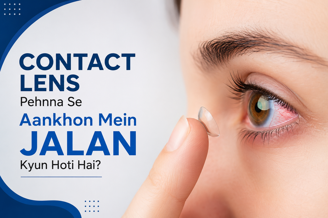 Contact Lens Pehnne Se Aankhon Mein Jalan Kyun Hoti Hai?
