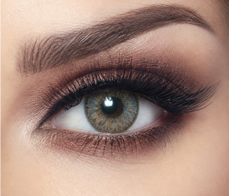 Bella Amber Grey Contact Lens | Elite Collection