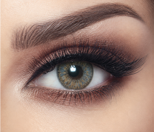 Bella Amber Grey Contact Lens | Elite Collection