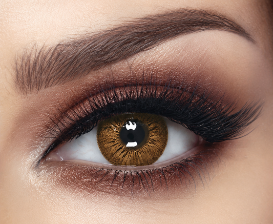 Bella Cinnamon Brown Contact Lens | Elite