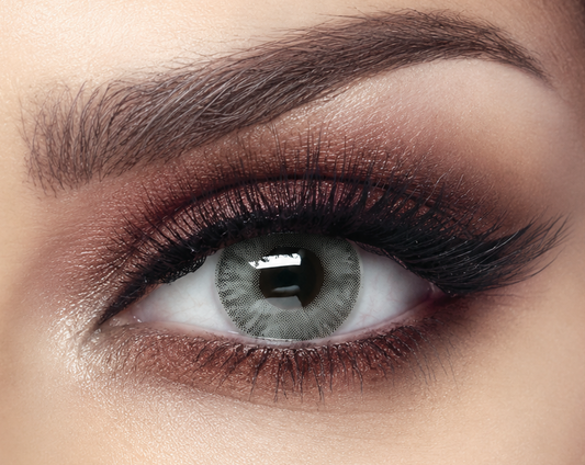 Bella Cloudy Grey Contact Lens | Elite