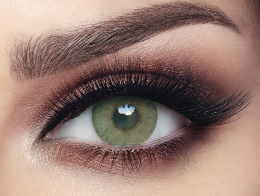 Bella Green Olive Contact Lens | Elite