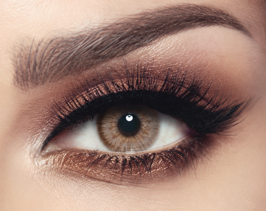 Bella Sandy Brown Contact Lens | Elite