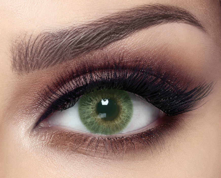 Bella Silky Green Contact Lens | Elite