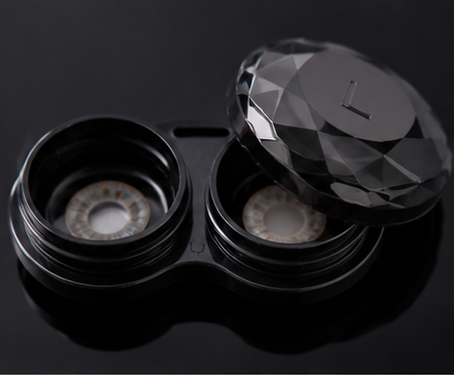Bella Amber Grey Contact Lens | Elite Collection