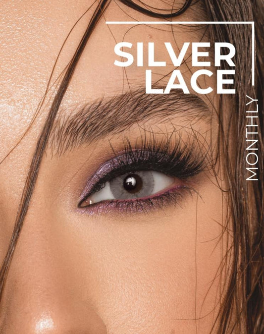 Silver Lace Daily Contact Lens | Bella DYE Collection